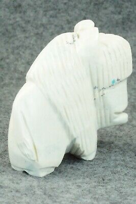 Buffalo Zuni Fetish Carving - Gilbert Lonjose