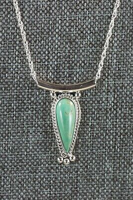 Navajo Turquoise & Sterling Silver Necklace - Sharon McCarthy