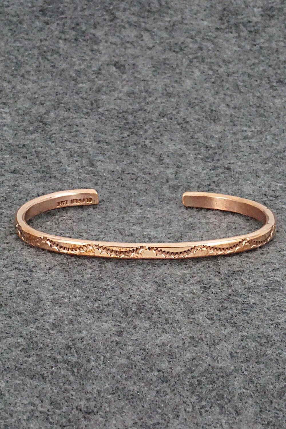 Copper Bracelet - Elaine Tahe
