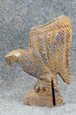 Eagle Zuni Fetish Carving - Jon Quam