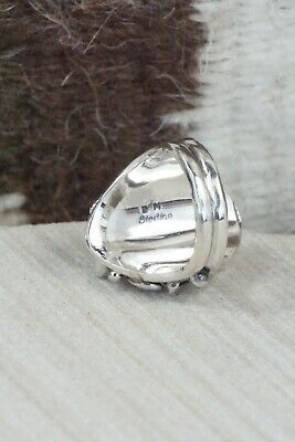 Turquoise & Sterling Silver Ring - Davey Morgan - Size 5.5