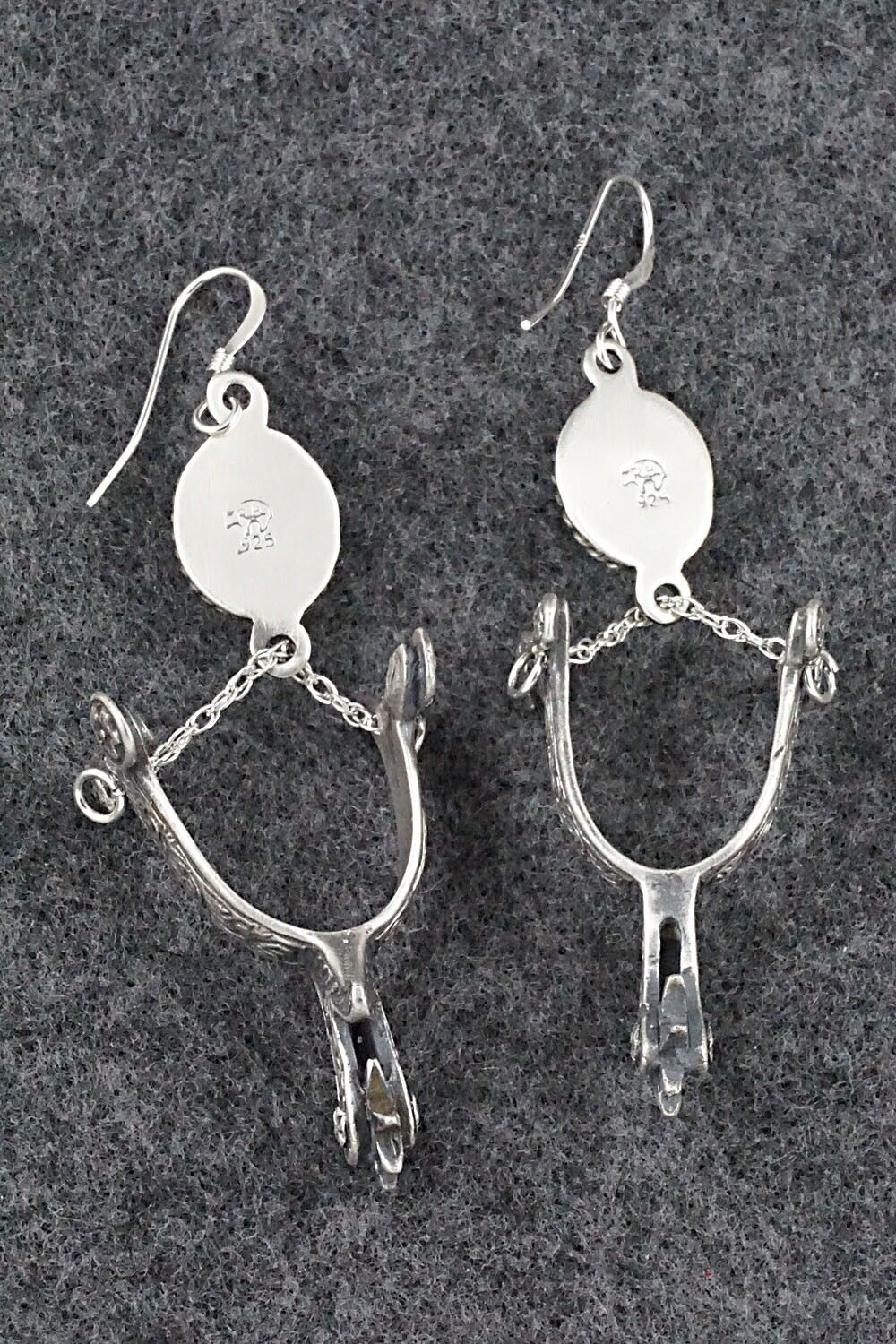 Turquoise & Sterling Silver Earrings - Annie Spencer