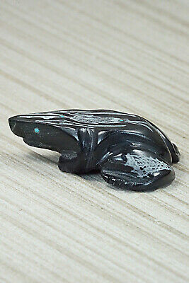 Frog Zuni Fetish Carving - Adrian Cachini