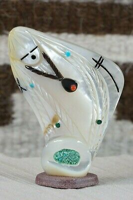 Corn Maiden Zuni Fetish Carving - Vickie Quandelacy - High Lonesome Trading