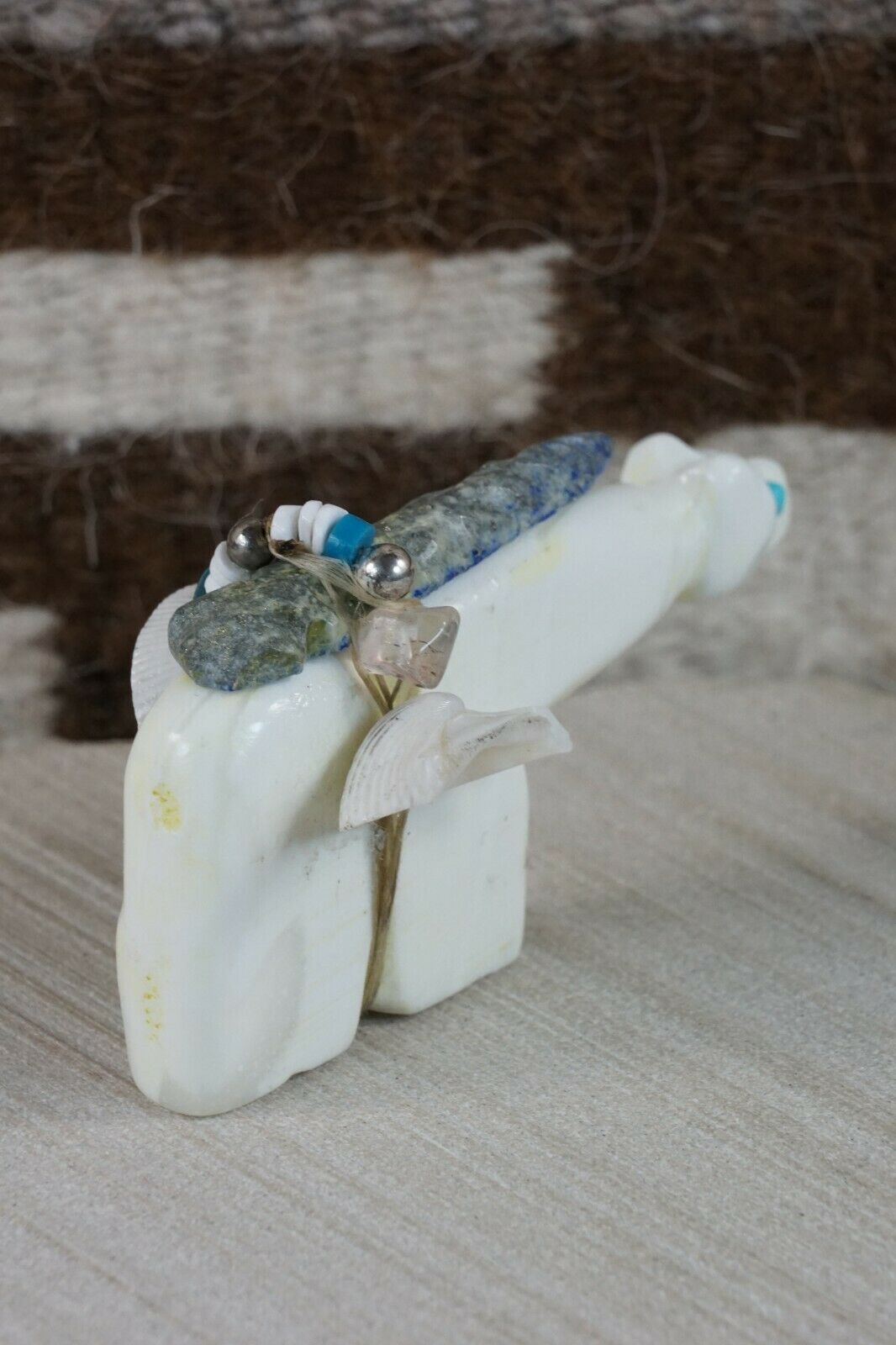 Bear Zuni Fetish Carving - Lance Deysee - High Lonesome Trading