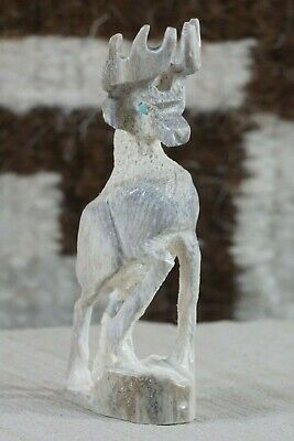 Deer Zuni Fetish Carving - Jerrold Lahaleon - High Lonesome Trading