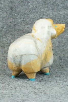 Sheep Zuni Fetish Carving - Enrike Leekya