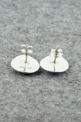 Turquoise & Sterling Silver Earrings - Leta Parker