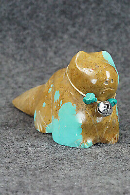 Cat Zuni Fetish Carving - Daphne Quam