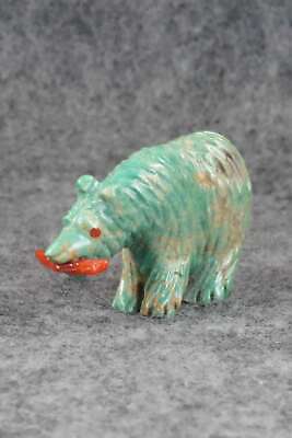 Bear Zuni Fetish Carving - Andres Quandelacy