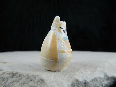 Corn Maiden Zuni Fetish Carving - Faye Quandelacy - High Lonesome Trading