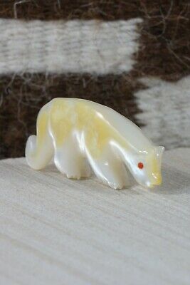 Mountain Lion Zuni Fetish Carving - Andres Quandelacy