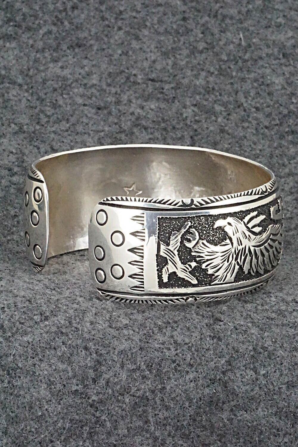 Turquoise and Sterling Silver Bracelet - Richard Singer