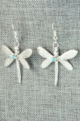 Turquoise & Sterling Silver Earrings - Pauline Nelson