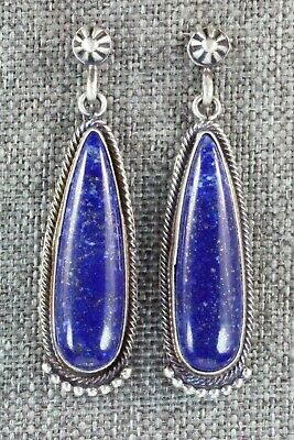 Lapis & Sterling Silver Earrings - Verley Betone