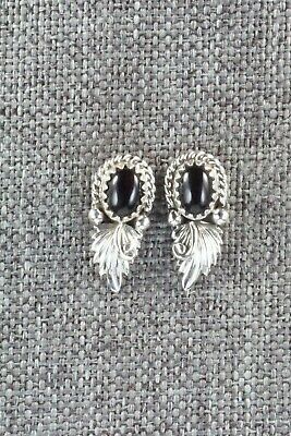 Onyx & Sterling Silver Earrings - Mark Davis