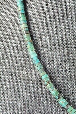 Turquoise & Sterling Silver Necklace - Navajo