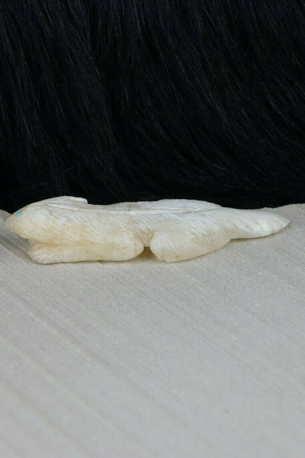 Badger Zuni Fetish Carving - Jonas Hastito - High Lonesome Trading