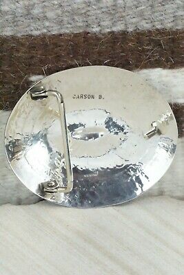 Sterling Silver Belt Buckle - Carson Blackgoat