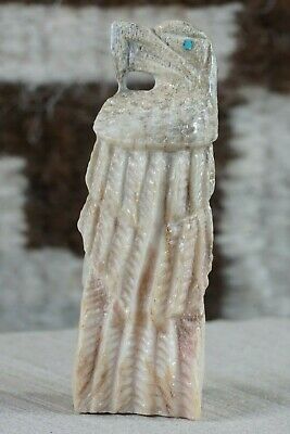 Eagle Zuni Fetish Carving - Jerrold Lahaleon - High Lonesome Trading