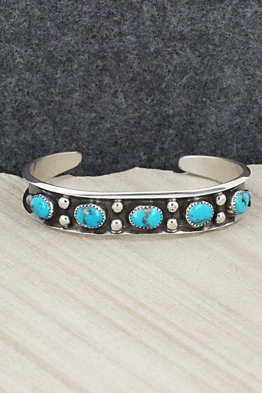 Turquoise & Sterling Silver Bracelet - Paul Largo