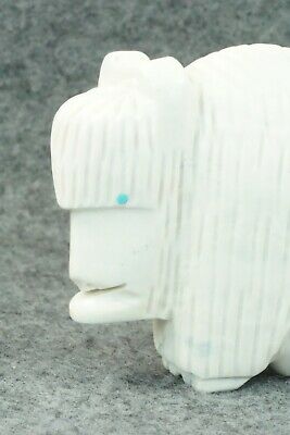Buffalo Zuni Fetish Carving - Gilbert Lonjose