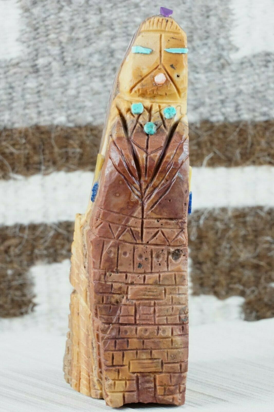Corn Maiden Zuni Fetish Carving - Jon Quam - High Lonesome Trading