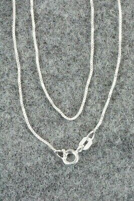 Sterling Silver Chain Necklace - Sterling Silver 20"