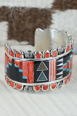 Zuni Multi Stone & Sterling Silver Bracelet - Jason Bobelu