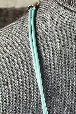 Turquoise & Sterling Silver Necklace - Frank Ortiz