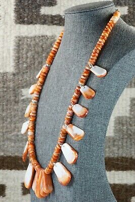 Santo Domingo Spiny Oyster Necklace - Lupe Lovato