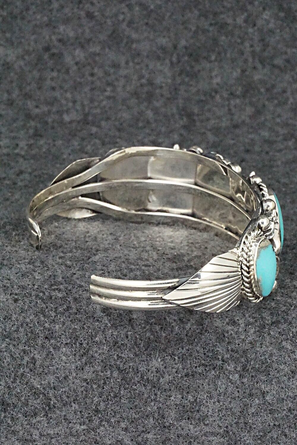 Turquoise & Sterling Silver Bracelet - Bobby Platero