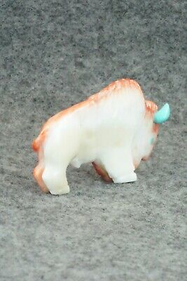 Buffalo Zuni Fetish Carving - Andres Quandelacy