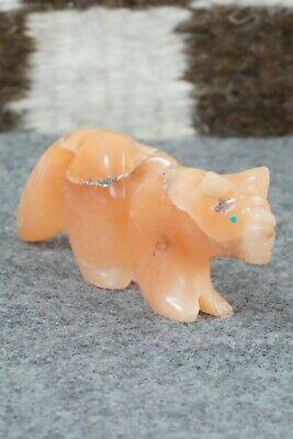 Wolf Zuni Fetish Carving - Rosella Soseeah