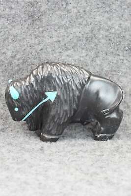 Buffalo Zuni Fetish Carving - Andres Quandelacy