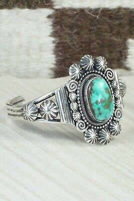 Turquoise and Sterling Silver Bracelet - Jess Martinez - High Lonesome Trading