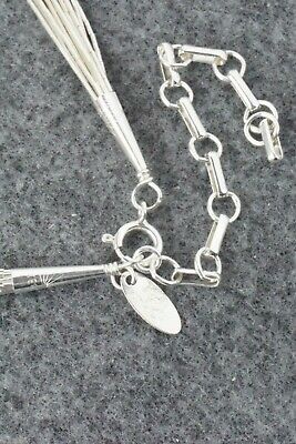 Kingman Turquoise & Liquid Silver Necklace - Greg Yazzie