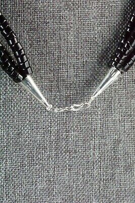 Agate & Sterling Silver Necklace - Navajo