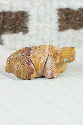 Horned Toad Zuni Fetish Carving - Carl Etsate - High Lonesome Trading