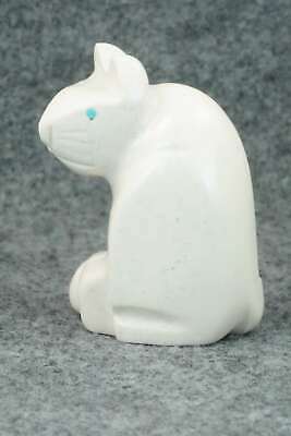 Mountain Lion Zuni Fetish Carving - Gilbert Lonjose