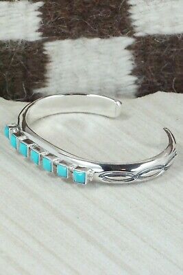 Turquoise and Sterling Silver Bracelet - Thomas Yazzie