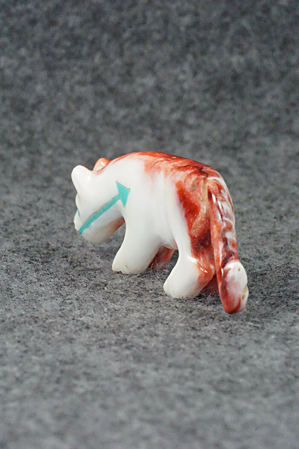 Mountain Lion Zuni Fetish Carving - Andres Quandelacy