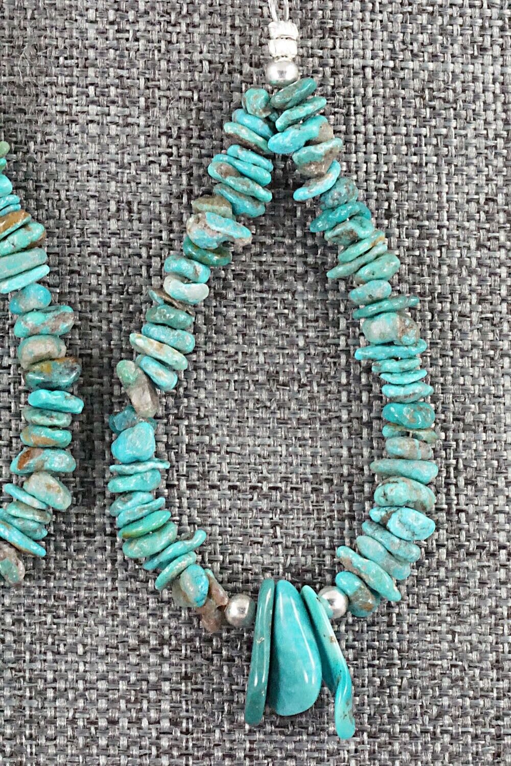 Turquoise & Sterling Silver Earrings - Tammy Nolcot