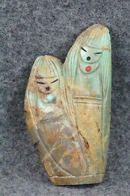 Corn Maiden Zuni Fetish Carving - Sandra Quandelacy