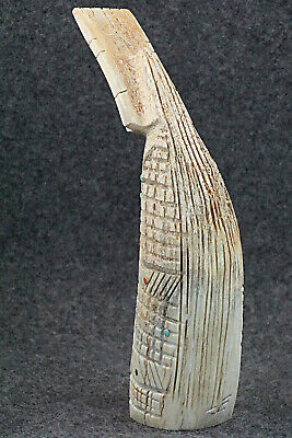 Corn Maiden Zuni Fetish Carving - Carl Etsate
