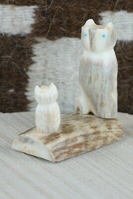 Owl Zuni Fetish Carving - Brandon Phillips