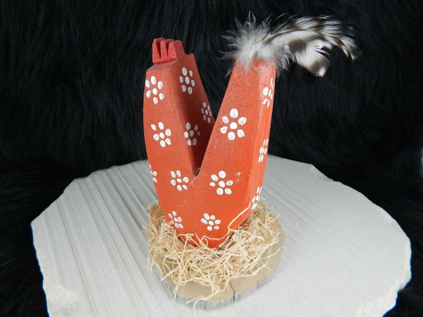 Navajo Nesting Chicken Folk Art - I.S. Yaz - Native American - High Lonesome Trading