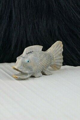 Bass Fish Zuni Fetish - Glendon Lasiloo - High Lonesome Trading