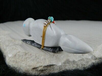 Bird Zuni Fetish Carving - Peter Gasper - High Lonesome Trading