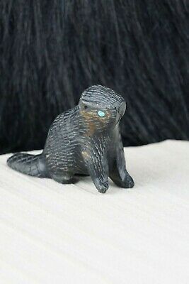 Beaver Zuni Fetish Carving - Karen Zunie - High Lonesome Trading